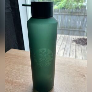 Starbucks Matte Green Water Bottle